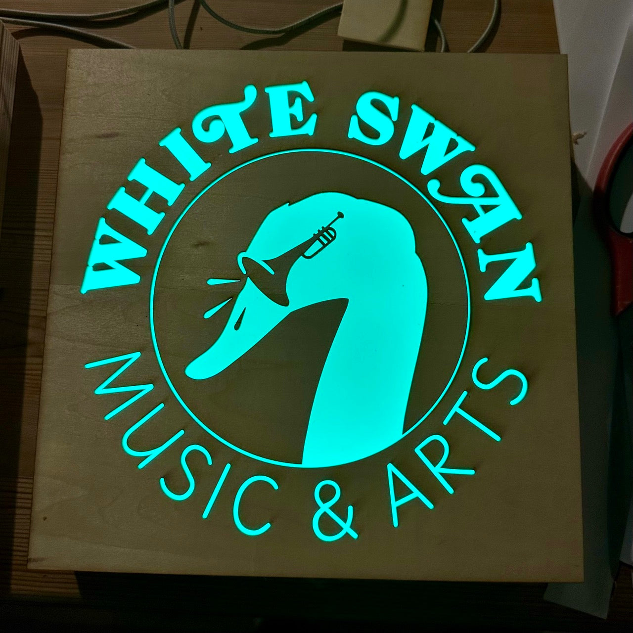Custom Laser Light Box
