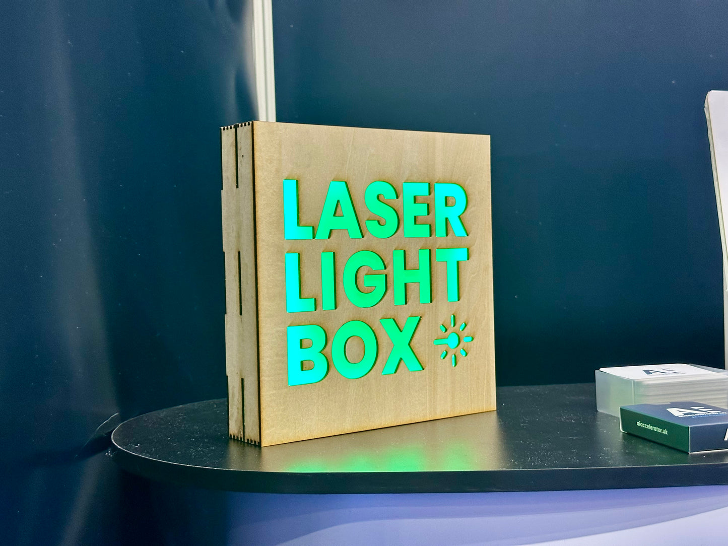 Custom Laser Light Box