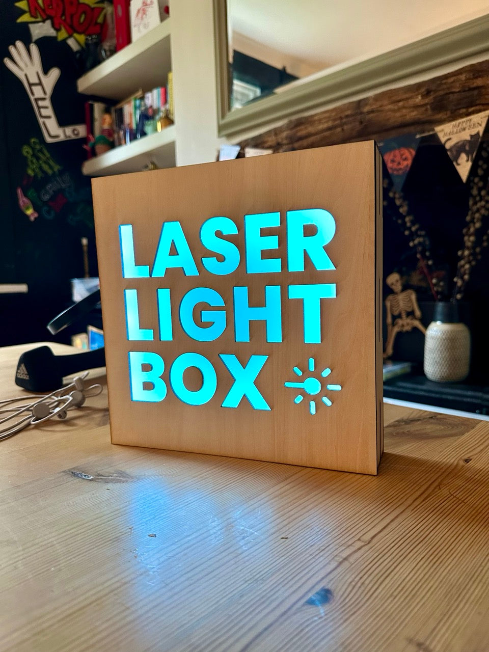 Custom Laser Light Box